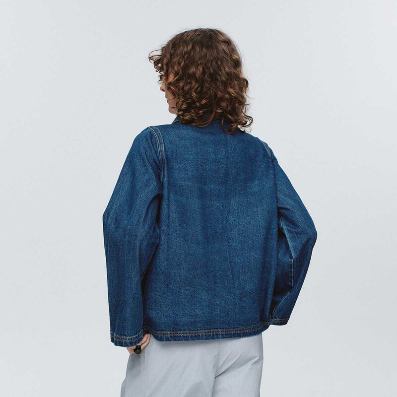 Marle Cropped Pea Jacket image number 1